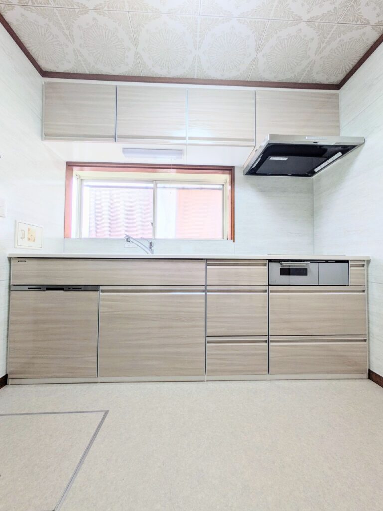 【北群馬郡吉岡町】食洗機や専用回路新設でキッチンを快適リフォーム